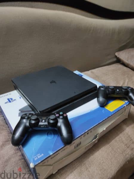 PlayStation 4 slim 500 GB جهاز بلاي ستيشن 4 slim هارد 500 جيجا بايت 2