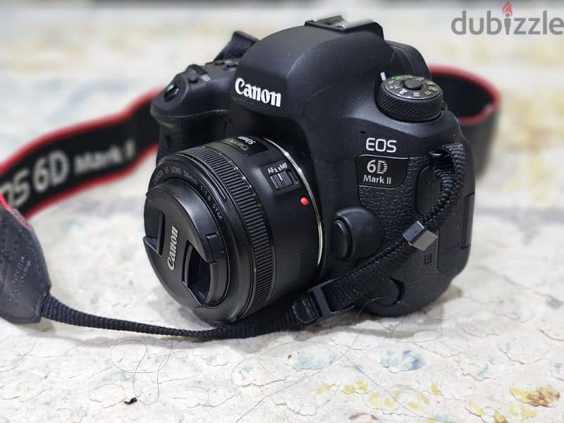 New Canon 6D mark2 + Lens 50m Stm F 1.8 0