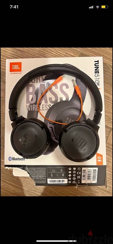 Original JBL Tunes 510BT Overear headphones 0