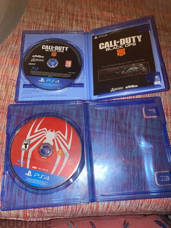 Call of duty black ops 4 & spider 2