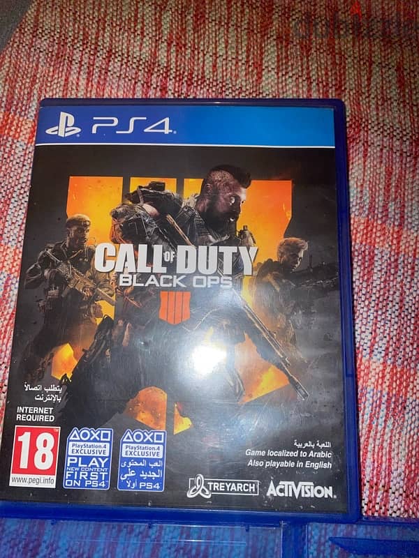 Call of duty black ops 4 & spider 3