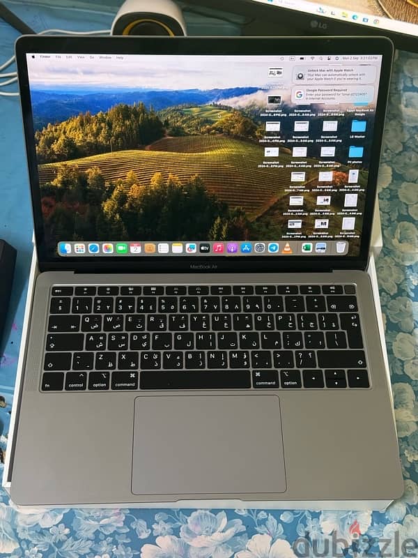 MacBook Air 2020 M1 100% KSA Full box ماك بوك اير ام ١ 0