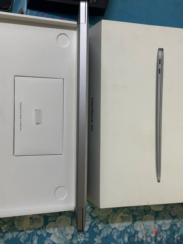 MacBook Air 2020 M1 100% KSA Full box ماك بوك اير ام ١ 8