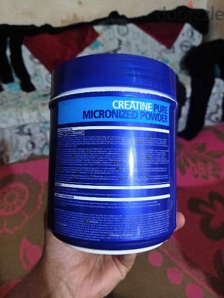 كرياتين Micronized Monohydrate 500g. . 100 Scope. . USN. . . un flavored 2