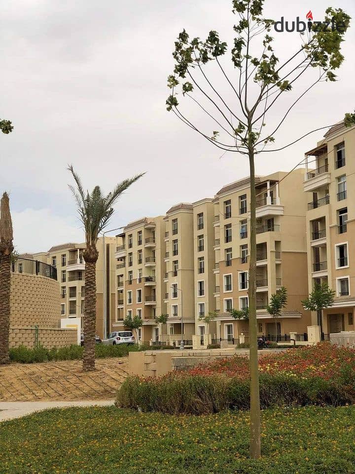 Apartment in Saray Compound for sale in the most distinctive projects of New Cairo with a down payment of 850 thousand and the rest in installments o 1