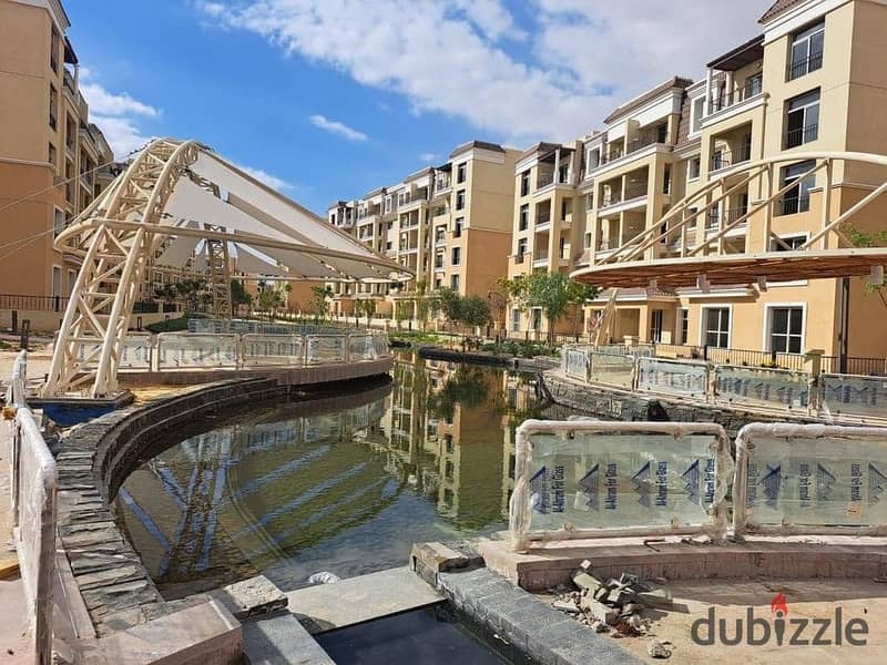 Apartment in Saray Compound for sale in the most distinctive projects of New Cairo with a down payment of 850 thousand and the rest in installments o 9