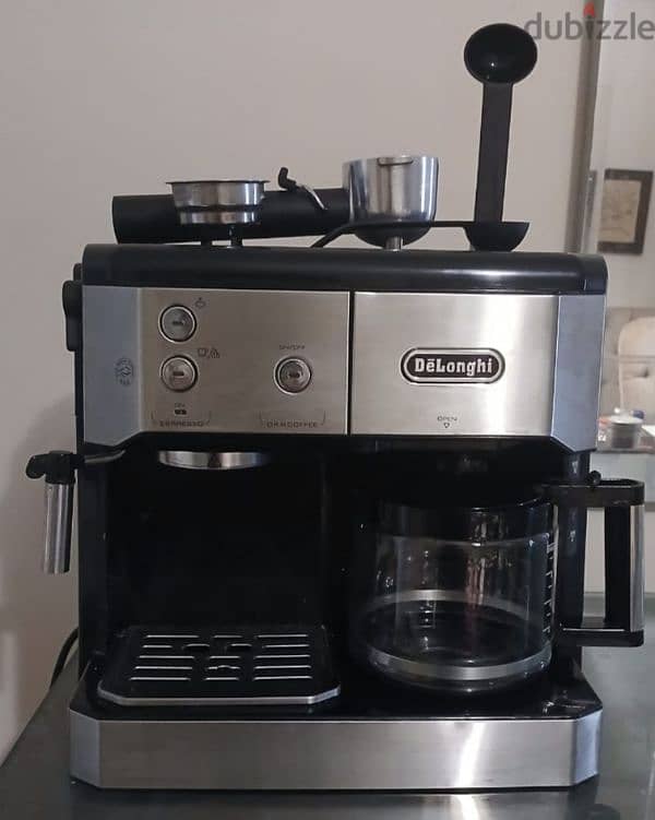 Delonghi double coffee machine american and espresso 0