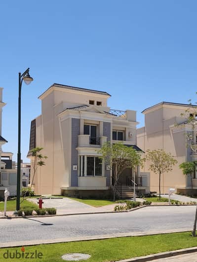 villa ready to move  in Mountain View October Park near Sheikh Zayed ready for inspection