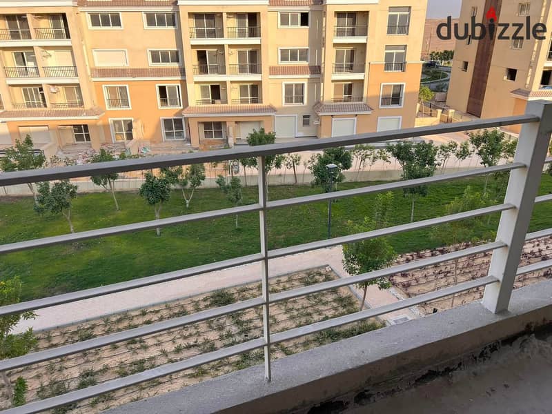 Duplex with garden for sale with a fantastic view of the lagoon in Sarai Compound, Suez Road, directly 8