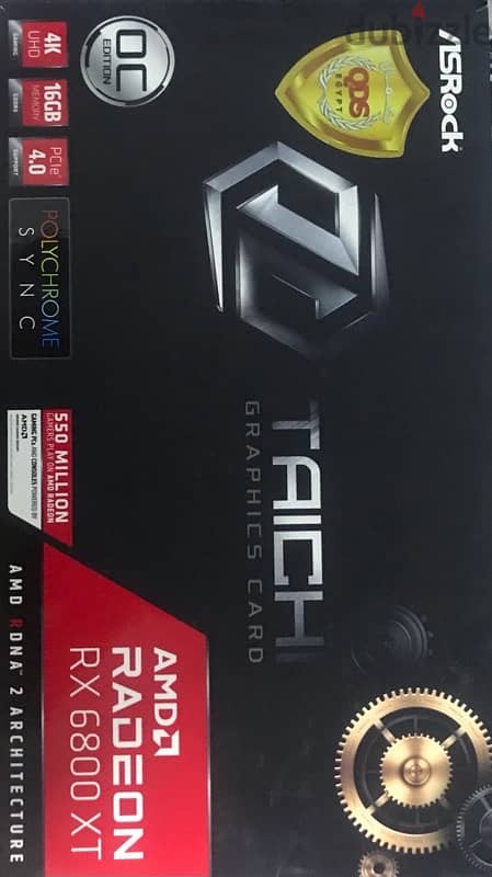 AMD Radeon RX 6800 XT Taichi X 16G OC 3