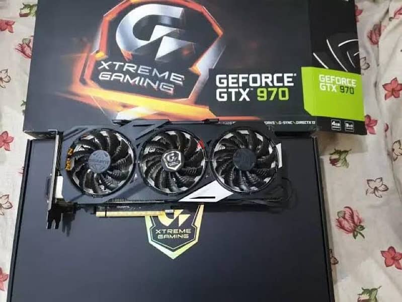 Xtreme gaming gigabyte windforce Gtx970 4gb 2