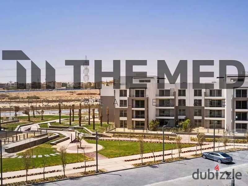 With Dp 1,970,000 EGP, a fully finished apartment in Palm Parks by Palm Hills, 6th of October, next to New Giza, Hassan Allam and Hyde Park, Deli|2027 0