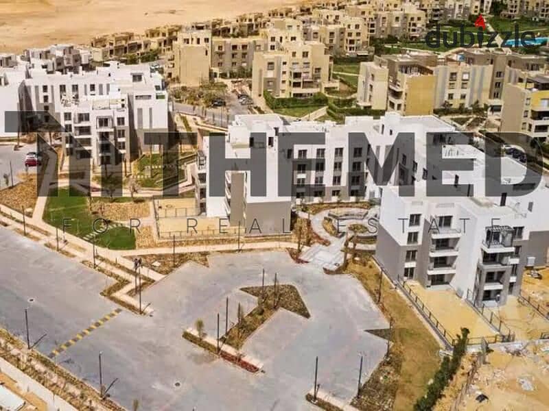 With Dp 1,970,000 EGP, a fully finished apartment in Palm Parks by Palm Hills, 6th of October, next to New Giza, Hassan Allam and Hyde Park, Deli|2027 2