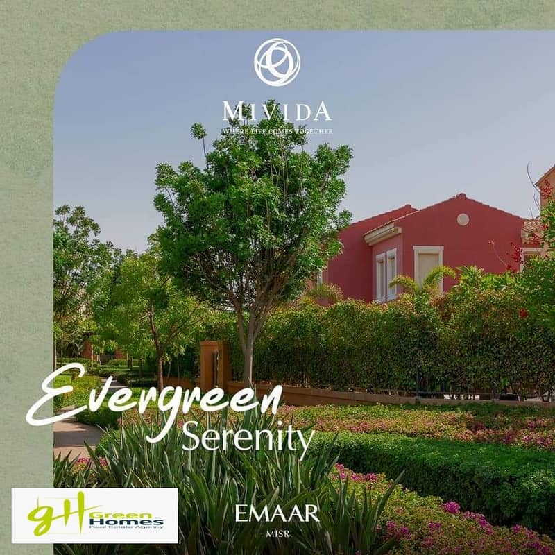 Ready to move TownHouse 280m for sale in Mivida | Emaar, New Cairo 4