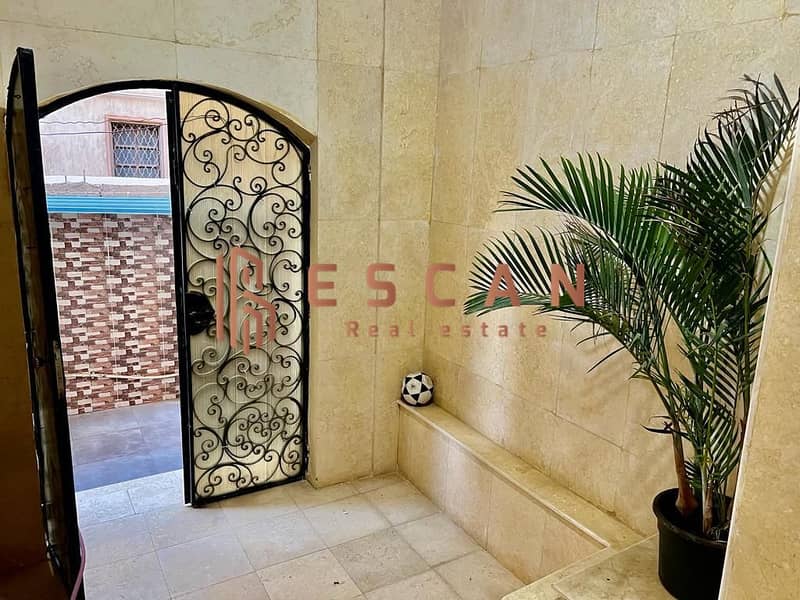 Furnished apartment for rent in the first compound, super luxe finishing, 250 m 2