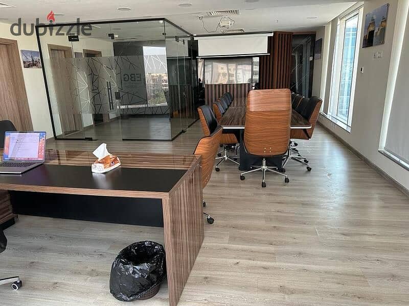 Office for sale 191 m Fully finished in Trivium Complex included 2 Parking slots 11