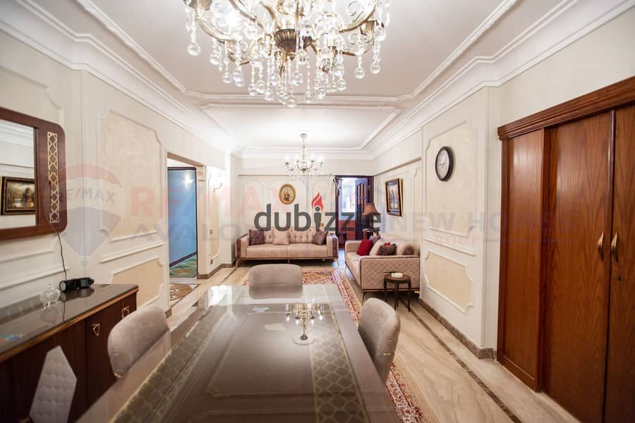 Furnished apartment for rent 210 m Smouha (Golden Square) 5