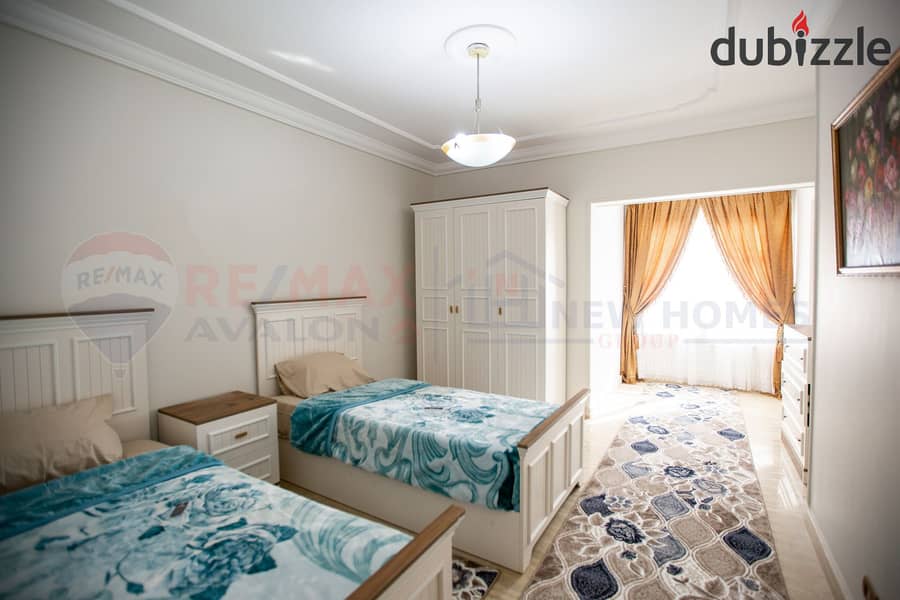 Furnished apartment for rent 210 m Smouha (Golden Square) 11