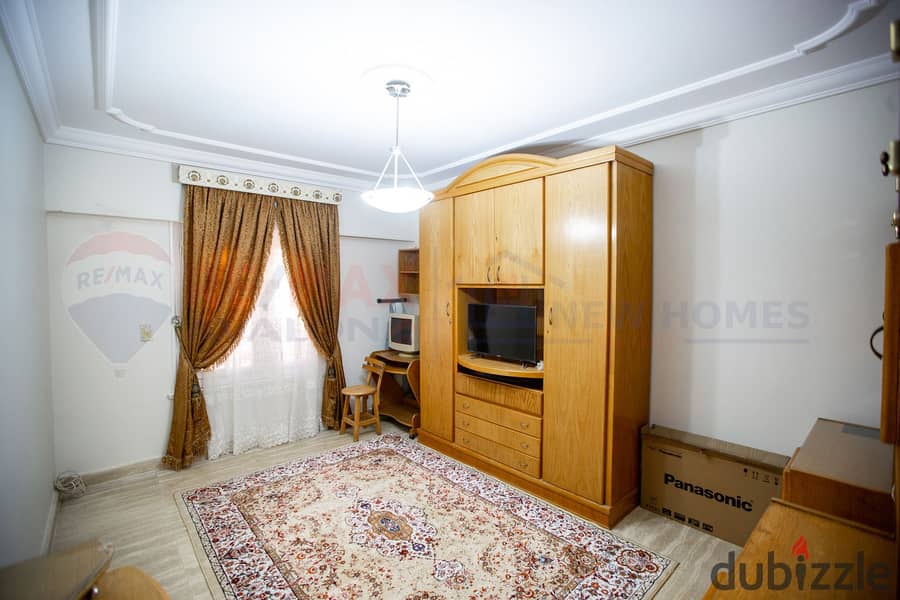 Furnished apartment for rent 210 m Smouha (Golden Square) 14