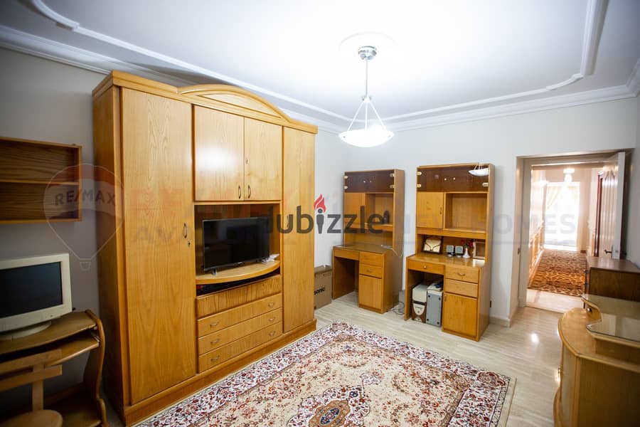 Furnished apartment for rent 210 m Smouha (Golden Square) 15