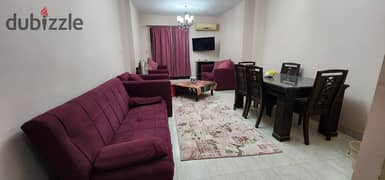 Furnished apartment for rent in Al-Rehab - Fifth Phase - fully air-conditioned