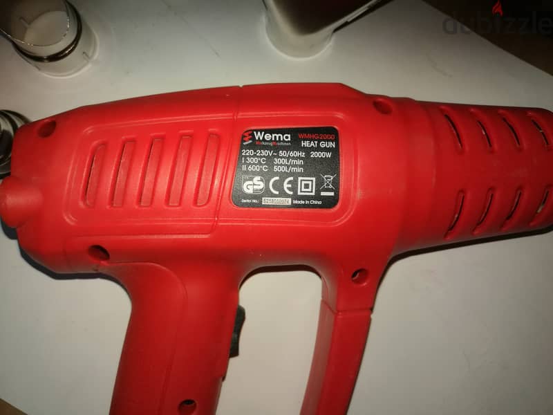 مسدس تسخين HEAT GUN سرعتين 3