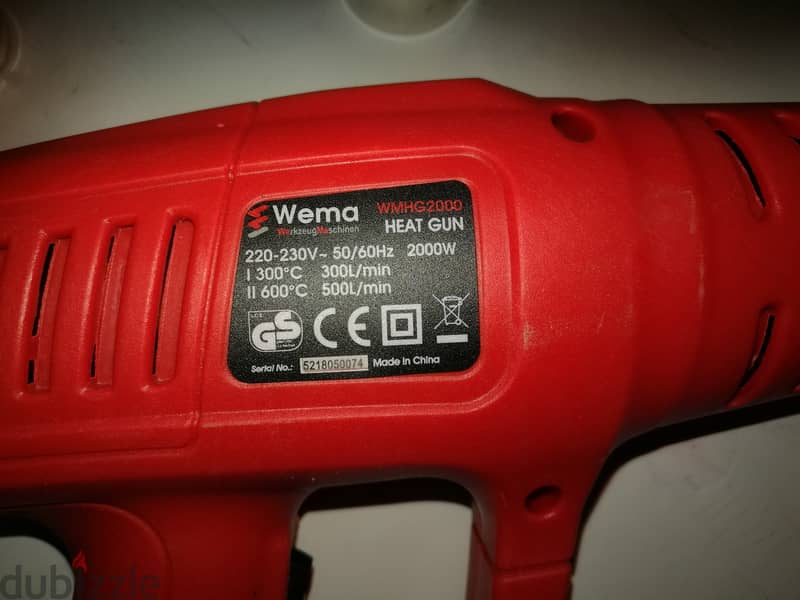 مسدس تسخين HEAT GUN سرعتين 4