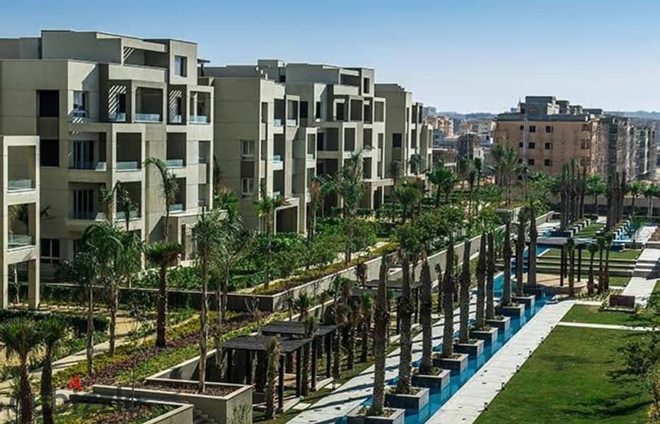 شقة 185م للبيع في ذا سكوير صبور القاهره الجديدة بالتكيفات  موقع مميز the square sabbour 2