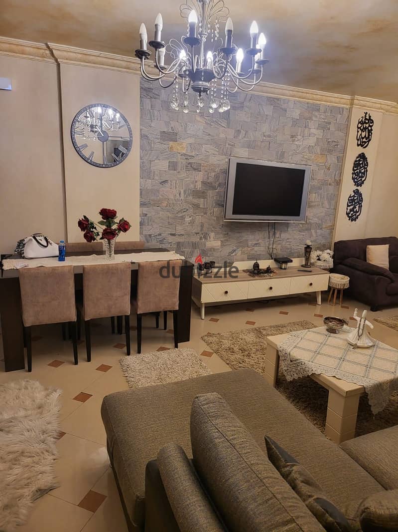 Special Finishes Apartment For Rent , Fully Furnished 123 Sqm In El Rehab city Phase 2 1