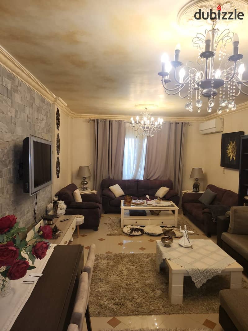 Special Finishes Apartment For Rent , Fully Furnished 123 Sqm In El Rehab city Phase 2 2