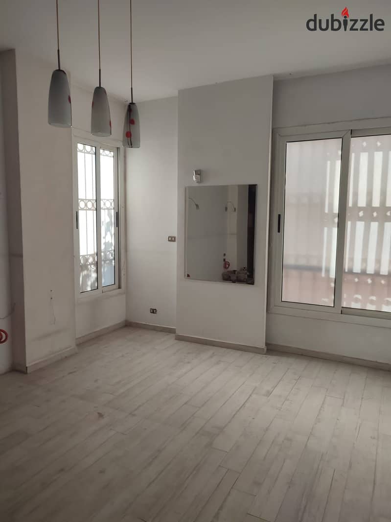 Apartment for rent with kitchen and air conditioners in the Fifth Settlement in the Second District 2