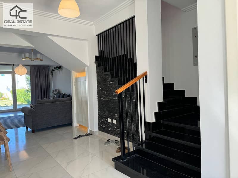 Townhouse Corner fully finishing in Mountain View Ras ElHekma Walking distance to sea pool and the commercial village 17