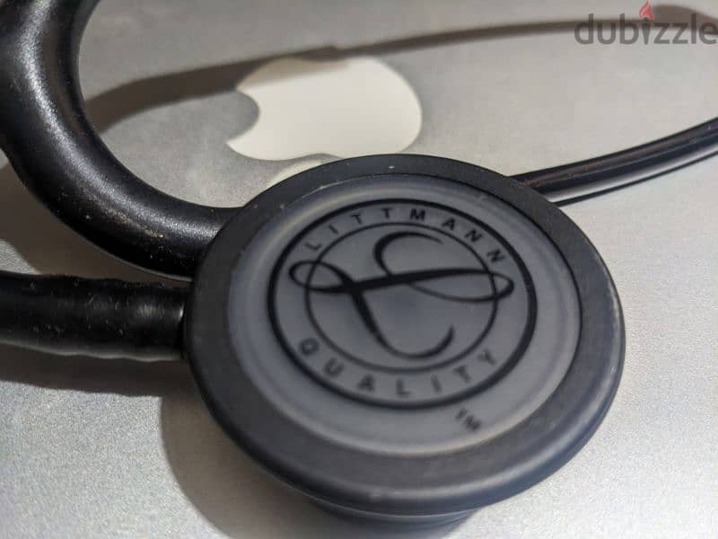 3M Littmann Classic III stethoscopeاسود في اسود سماعة طبيب ليتمان 4