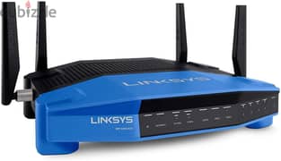 USB 3.0 Linksys Router 1900 AC Gigabit سوتش راوتر كومبيوتر سويتش لنكسس