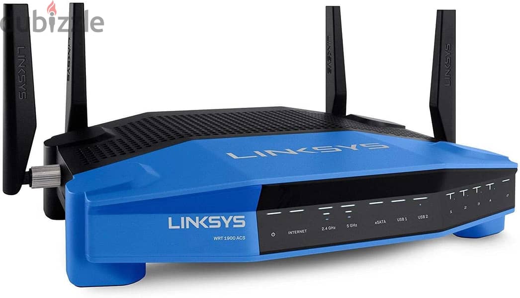 USB 3.0 Linksys Router 1900 AC Gigabit سوتش راوتر كومبيوتر سويتش لنكسس 0