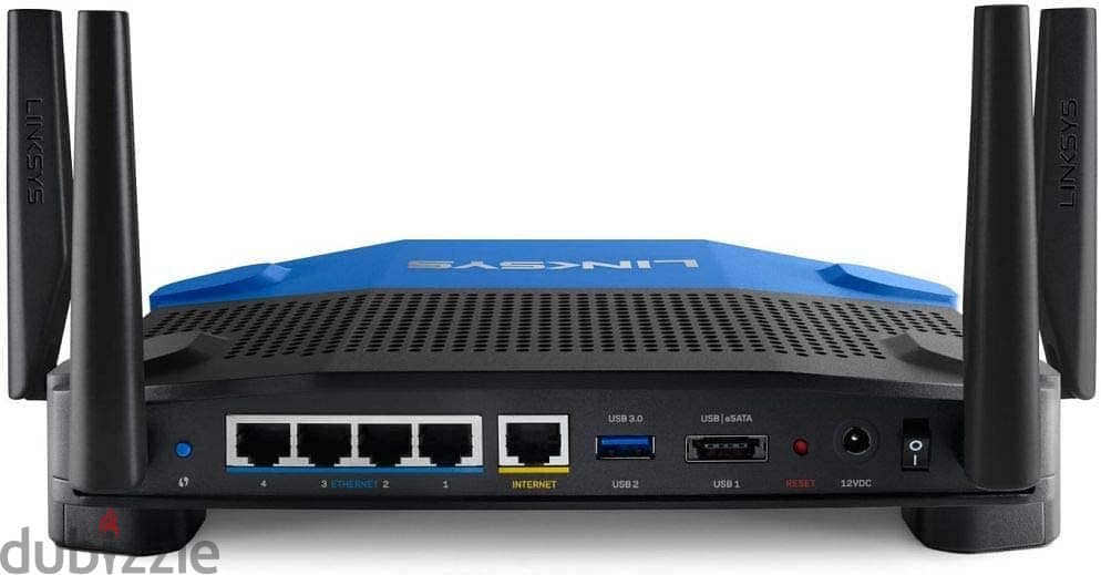 USB 3.0 Linksys Router 1900 AC Gigabit سوتش راوتر كومبيوتر سويتش لنكسس 2