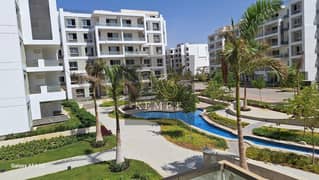 Apartment for sale, ready to move, area 180, with down payment and installments, in the Beta Greens residential compound in Mostakbal City 0