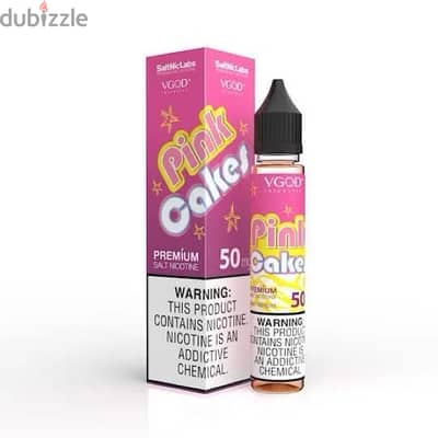 ليكويد ڤي جود vgod liquid pink cake