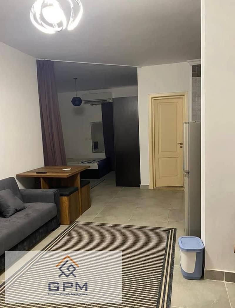 Ultra Super Lux Studio Furnished with Appliances for sale in Ceilia Talaat Mostafa - New Capital with The Best Price in the most Prime Location RTM 4