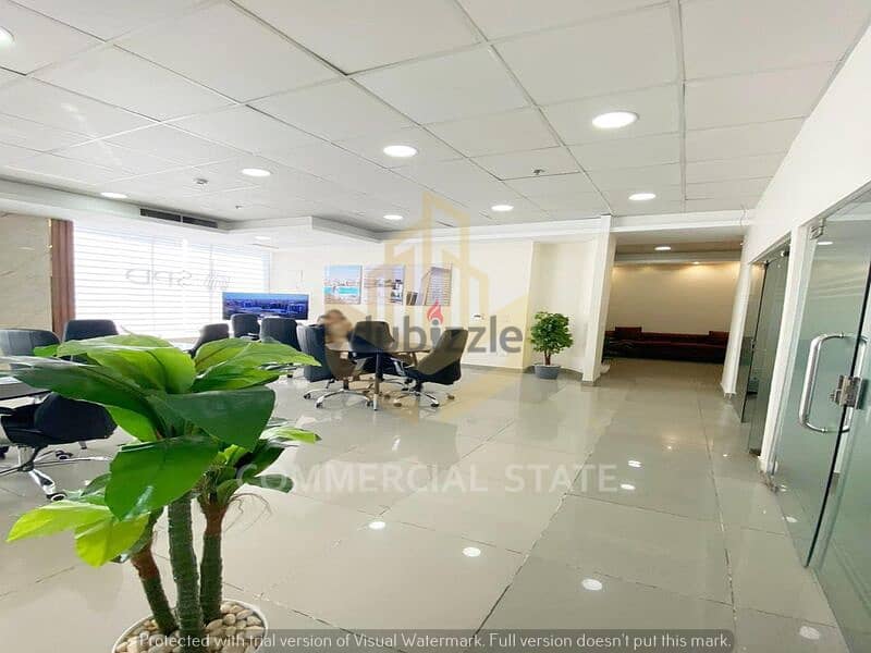 Finished Office on South90 for Rent 220m-مكتب للايجار علي 90 الجنوبي 1