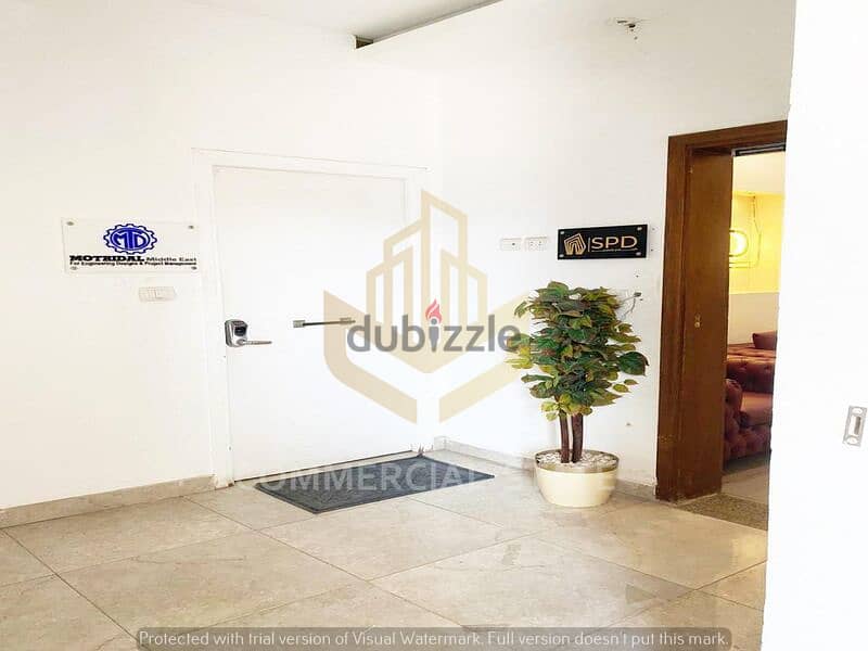 Finished Office on South90 for Rent 220m-مكتب للايجار علي 90 الجنوبي 2