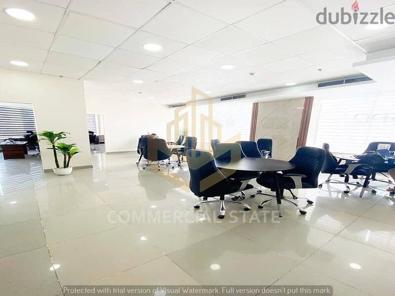 Finished Office on South90 for Rent 220m-مكتب للايجار علي 90 الجنوبي 3