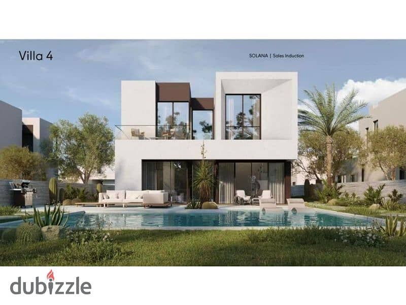 Villa Resale 240m Fully Finished Compound Solana 2