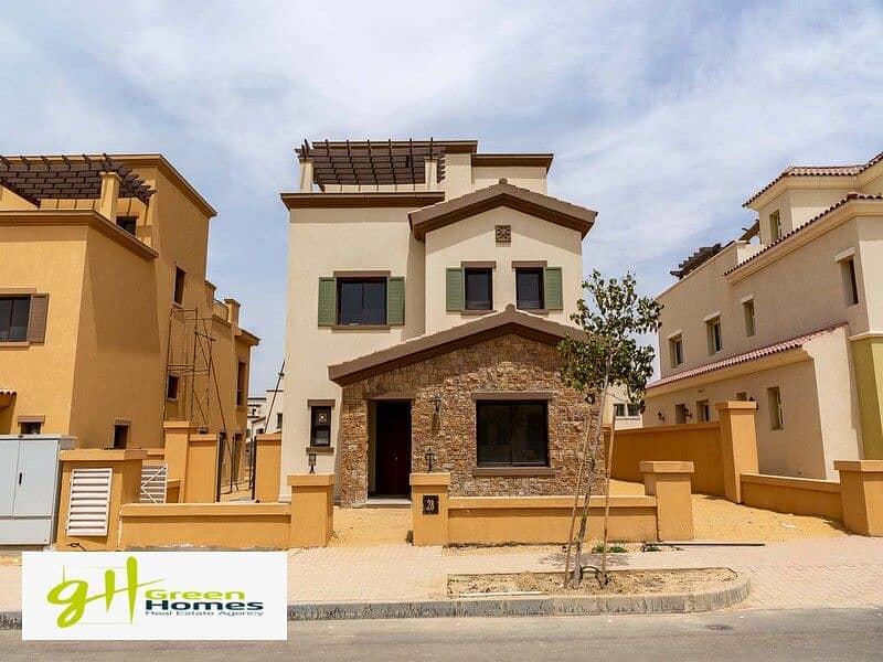 With Landscape view Standalone Villa 356m for sale in Mivida | Emaar, New Cairo - Ready to move 4