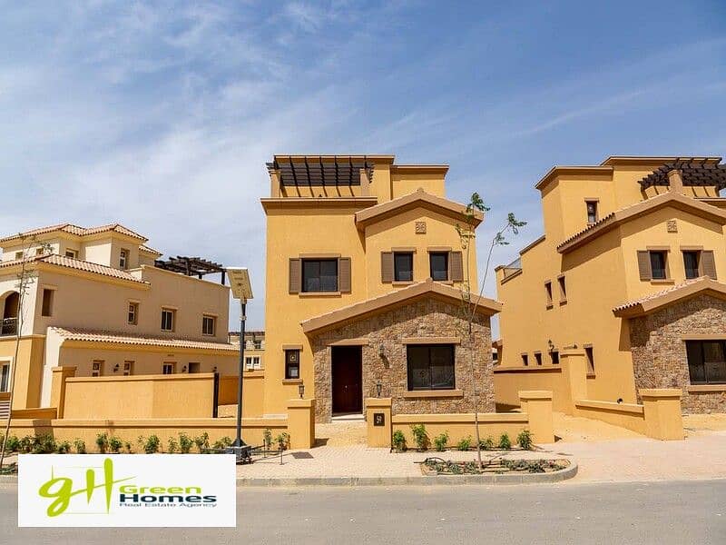 With Landscape view Standalone Villa 356m for sale in Mivida | Emaar, New Cairo - Ready to move 6