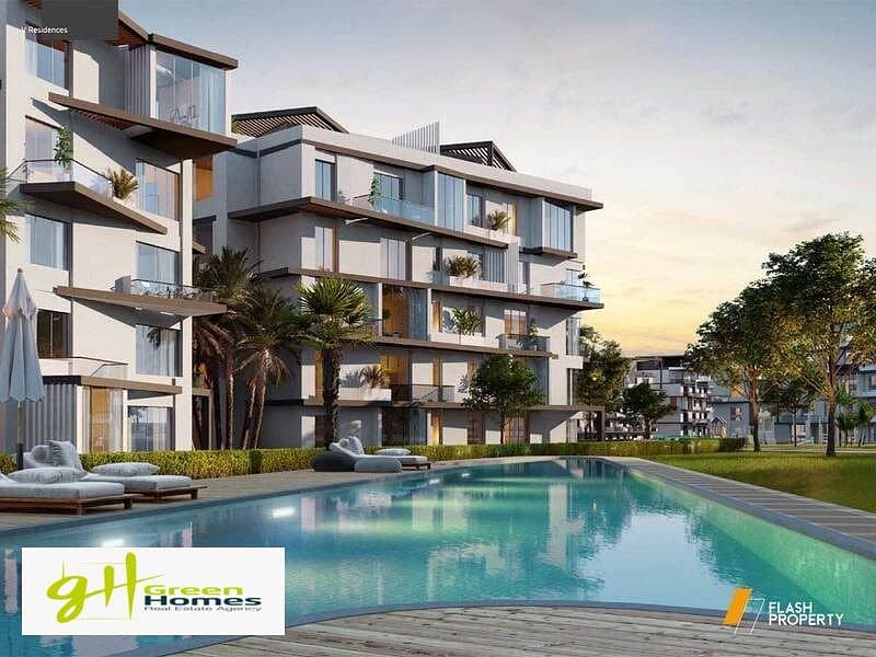 own a distinctive Apartment with Garden for sale , with an area of 200 square meters &  60 m² In  V-residence 6