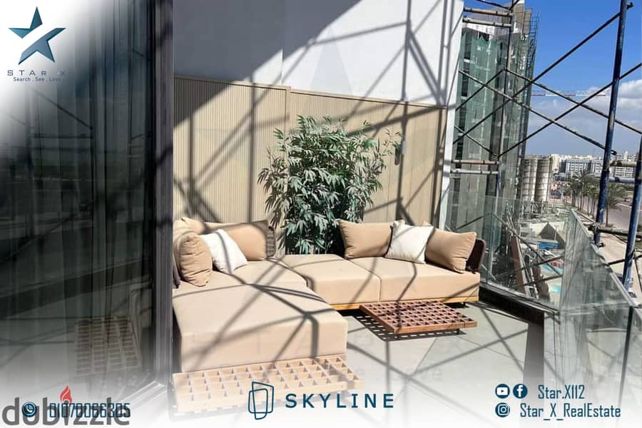 Sky Villa Resale for Sale in SkyLine Compound - Smouha 5