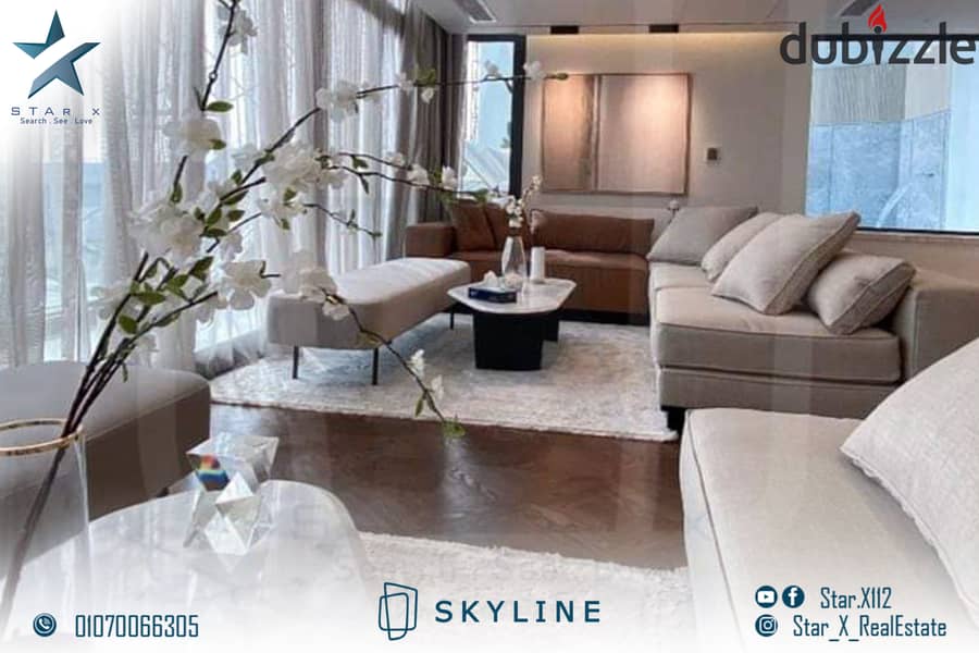 Sky Villa Resale for Sale in SkyLine Compound - Smouha 6