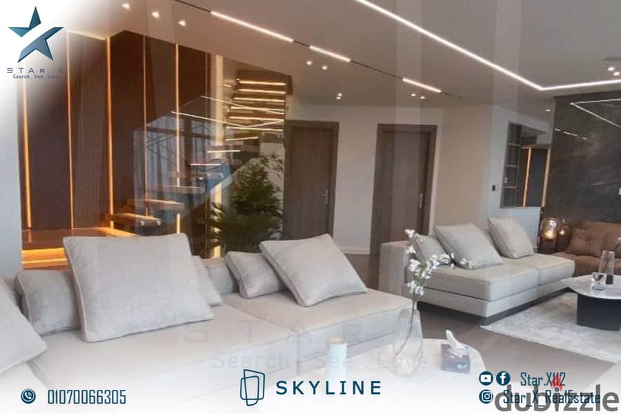 Sky Villa Resale for Sale in SkyLine Compound - Smouha 7