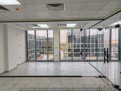 Finished Office at CFC for Rent 181m-مكتب جاهز في كايروفيستيفال  سيتي